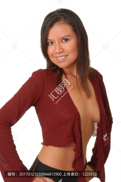 可愛的黑發(fā)女孩