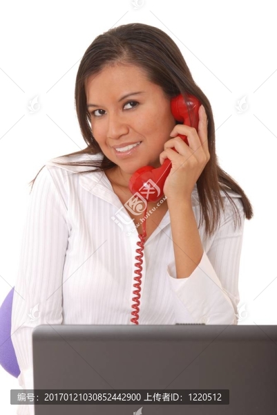 年輕的女商人