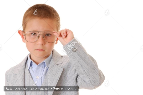 男孩的商人