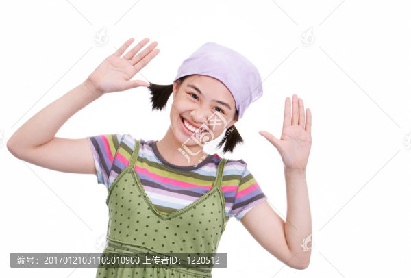 快樂的女孩