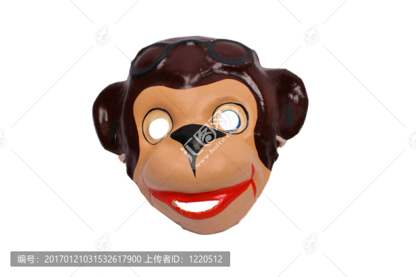 棕色猴子面具