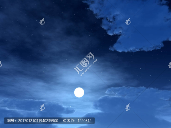 夜晚的天空
