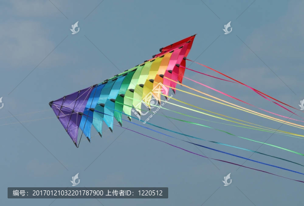五顏六色的風(fēng)箏