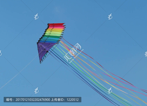 五顏六色的風(fēng)箏