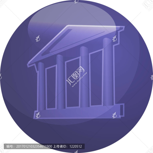 有柱子的宏偉建筑