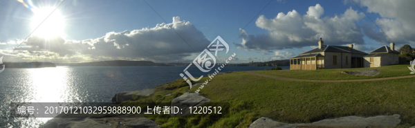 沃森灣的全景