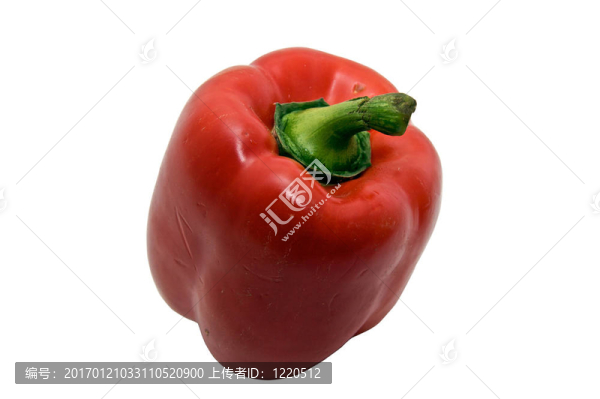 紅色多汁的辣椒