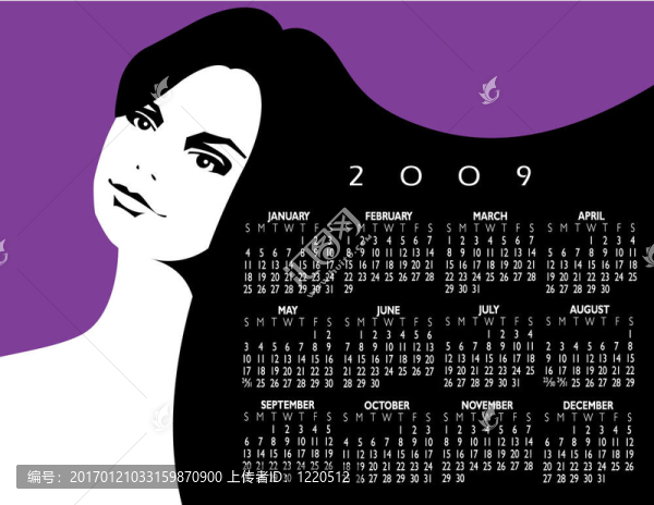 2009日歷