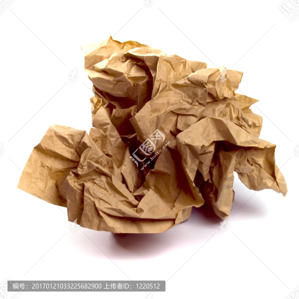 揉皺的紙