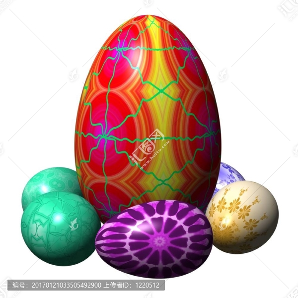 復(fù)活節(jié)彩蛋組成-匯圖網(wǎng) www.fosd68.com 復(fù)活節(jié)彩蛋組成