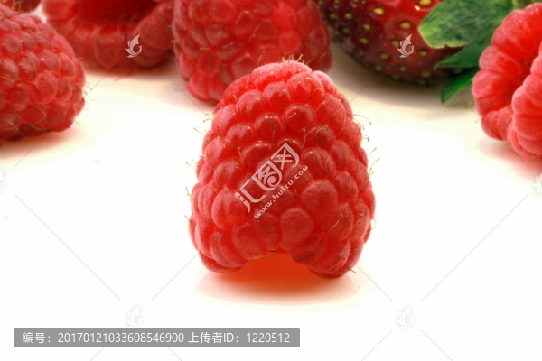 新鮮的覆盆子