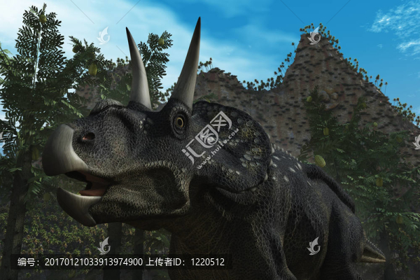 diceratops恐龍