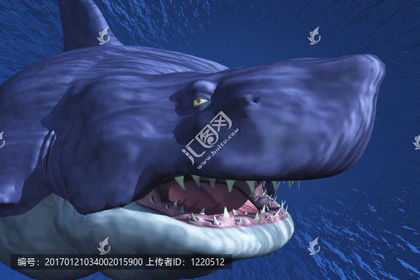 卡通鯊魚