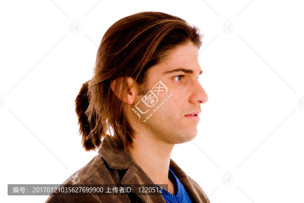 男人臉的側(cè)面姿勢(shì)
