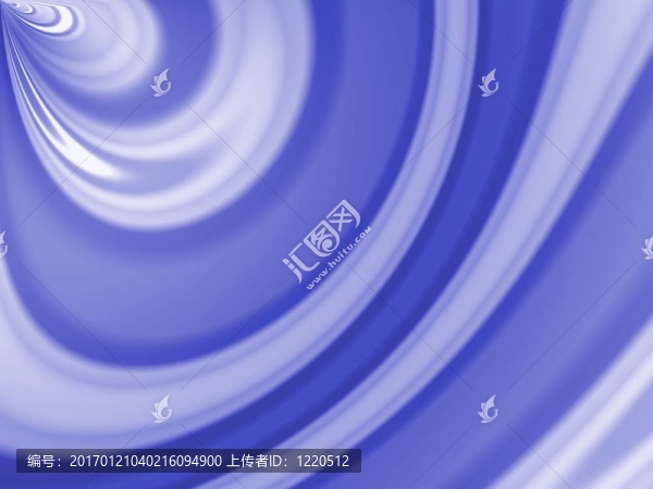 藍色扭曲波