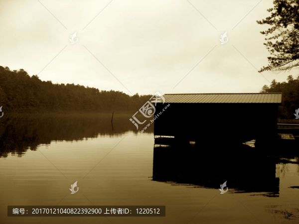 在尤尼科伊州立公園的冬天
