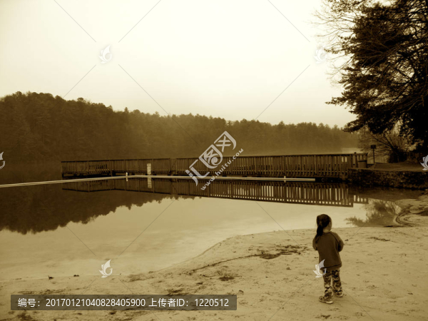 在尤尼科伊州立公園的冬天