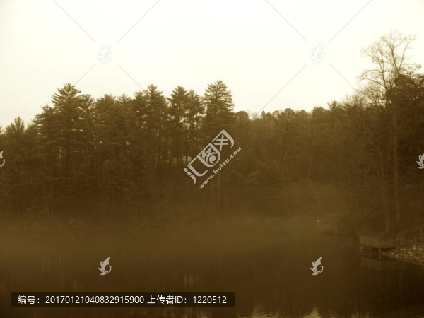 在尤尼科伊州立公園的冬天