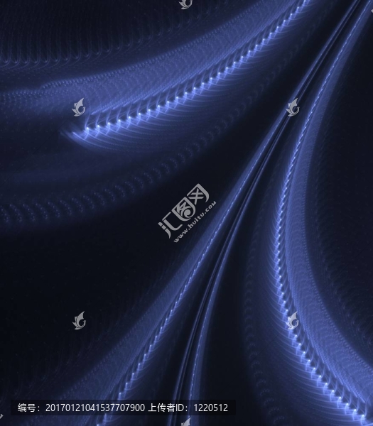輕曲的藍(lán)調(diào)抽象
