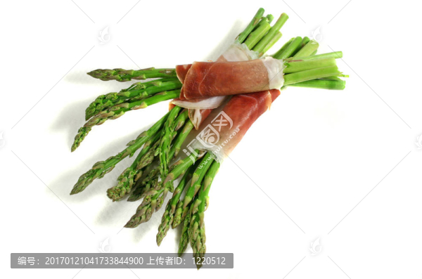 蘆筍、火腿1