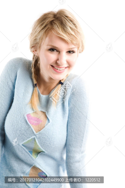 漂亮的白人女孩