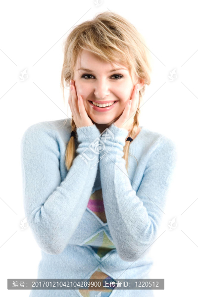 漂亮的白人女孩
