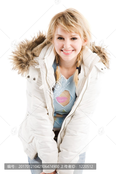 漂亮的白人女孩