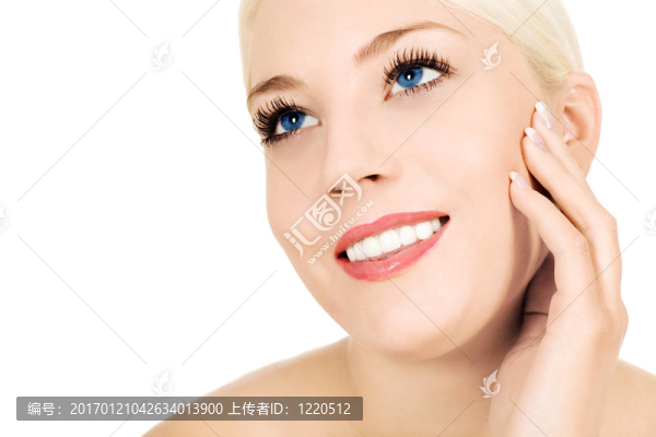 美麗的Young,Woman