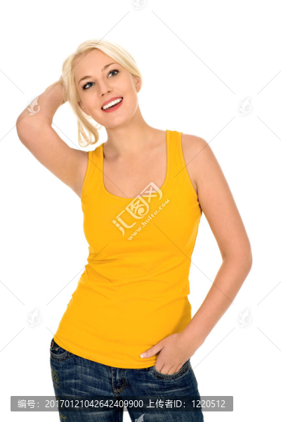 美麗的Young,Woman