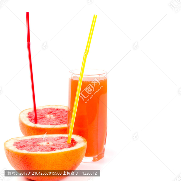 橙汁和葡萄柚