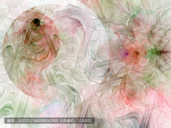 分形摘要背景混合紋理