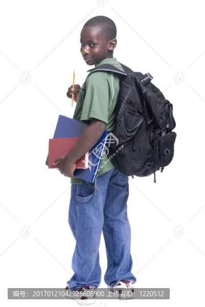 年輕的男學生
