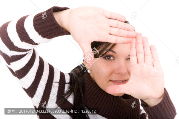 棕框