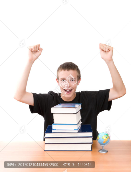 學習的青少年