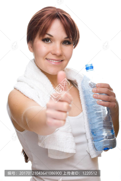 口渴的女人