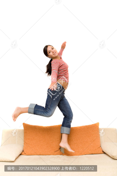 跳樓女子