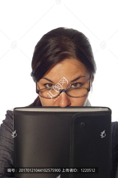 女人與筆記本