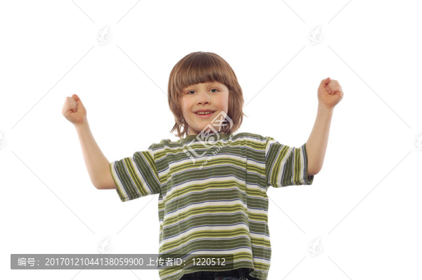 快樂的男孩