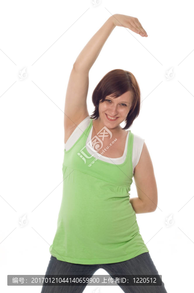 懷孕的女人