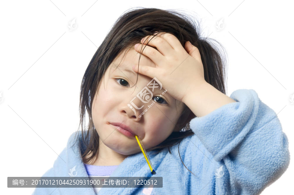 生病的孩子