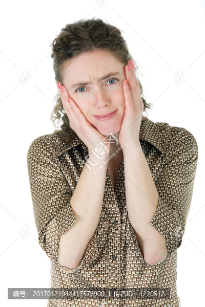 焦慮的女人