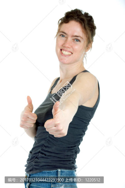 快樂的女孩