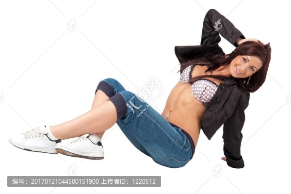 年輕的女人