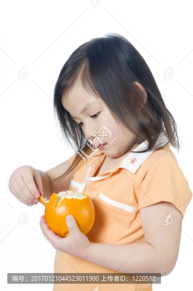 剝桔子