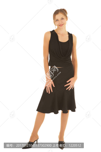 年輕的白人女子