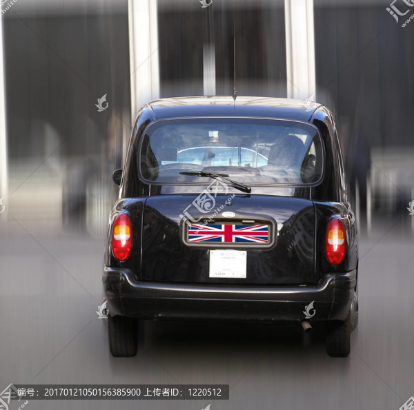 倫敦出租車黑色出租車