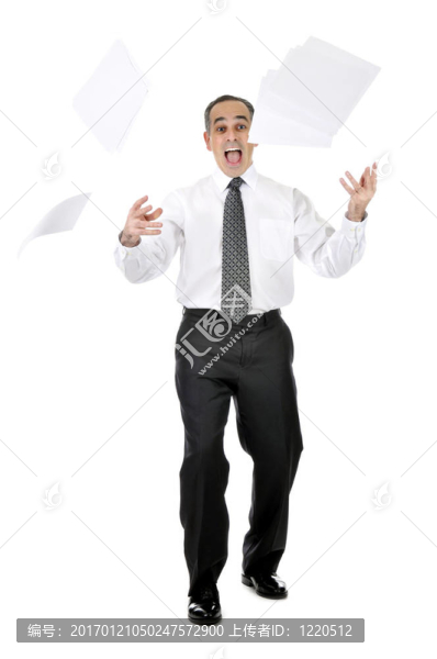 害怕的商人