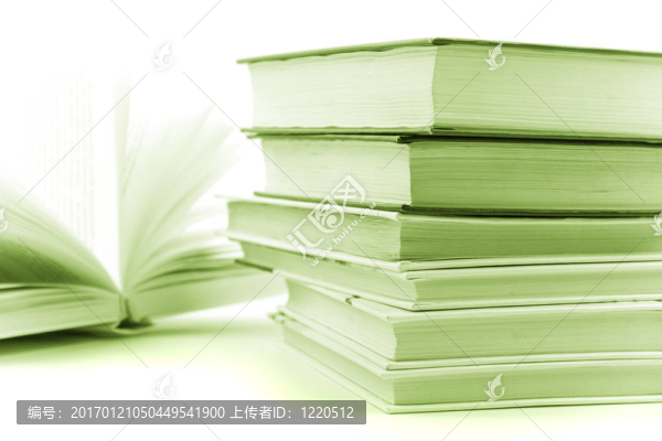堆書