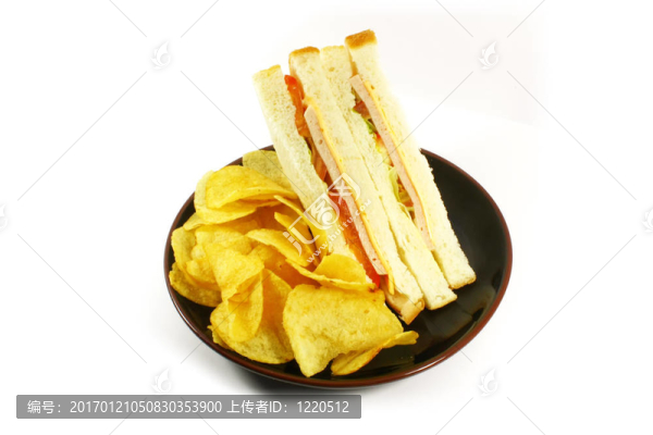 三明治和薯?xiàng)l套餐