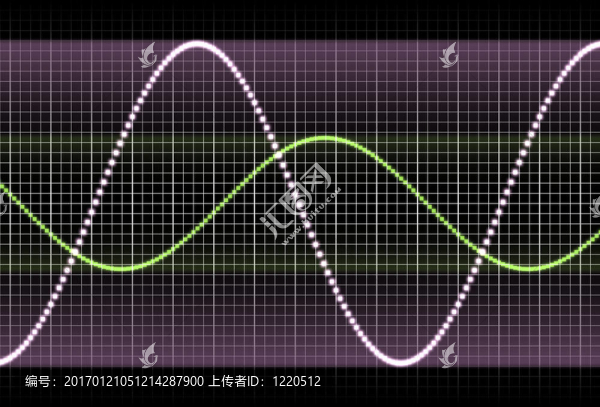 紫色球波